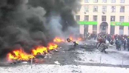 Ukraine : le face-à-face entre police et manifestants dégénère