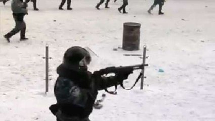 Ukraine : la police ouvre le feu sur les manifestants