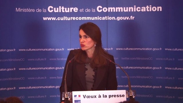 Voeux à la presse 2014 d'Aurélie Filippetti