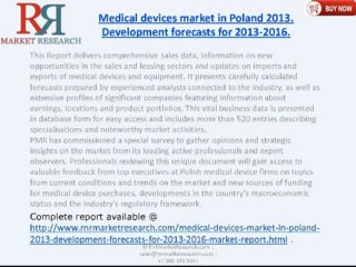 RnRMR: Medical Devices Industry in Poland 2016