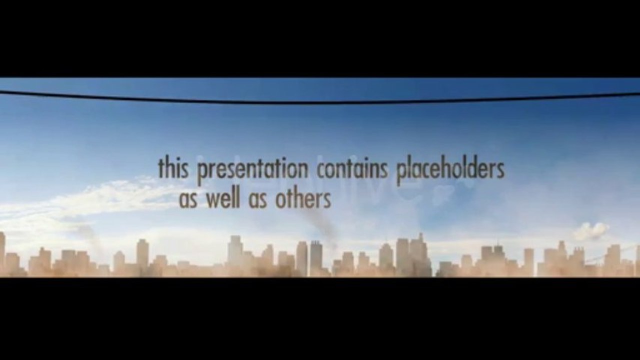 City Trailer - After Effects Template