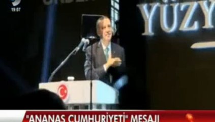 Erdoğan'ın katıldığı İHL toplantısında Atatürk posterine çirkin saldırı!