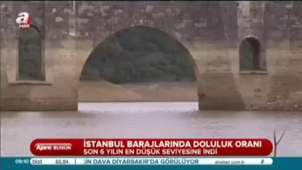 İstanbul Barajlarında Son Durum