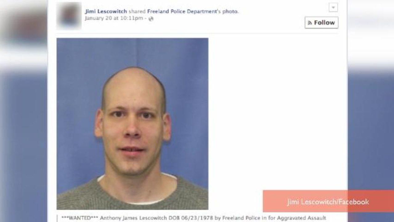Fugitive Shares Own Wanted Photo on Facebook, I...