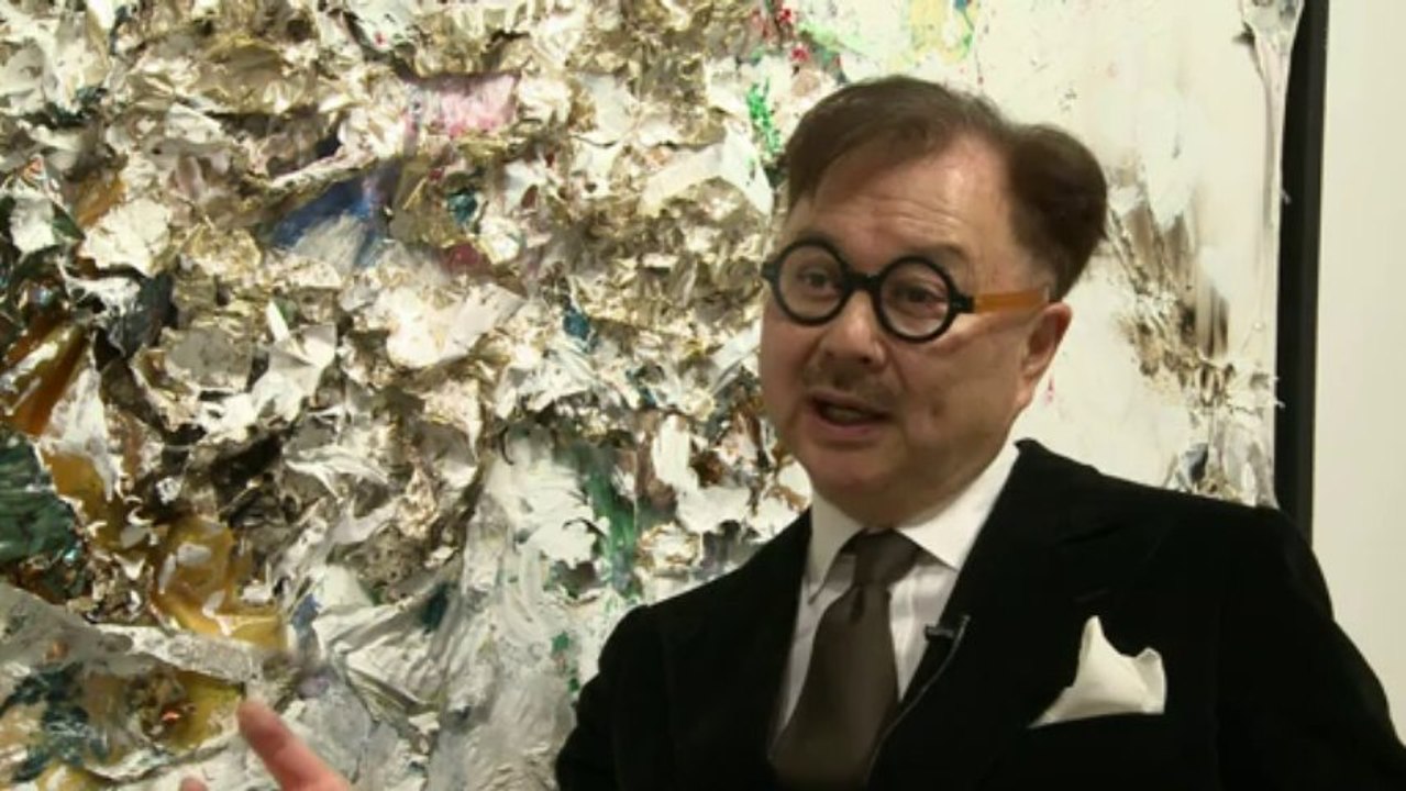 Famous restaurateur Michael Chow exhibits art in Hong Kong