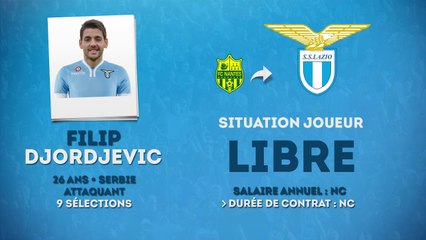 Officiel : Filip Djordjevic s'engage avec la Lazio !