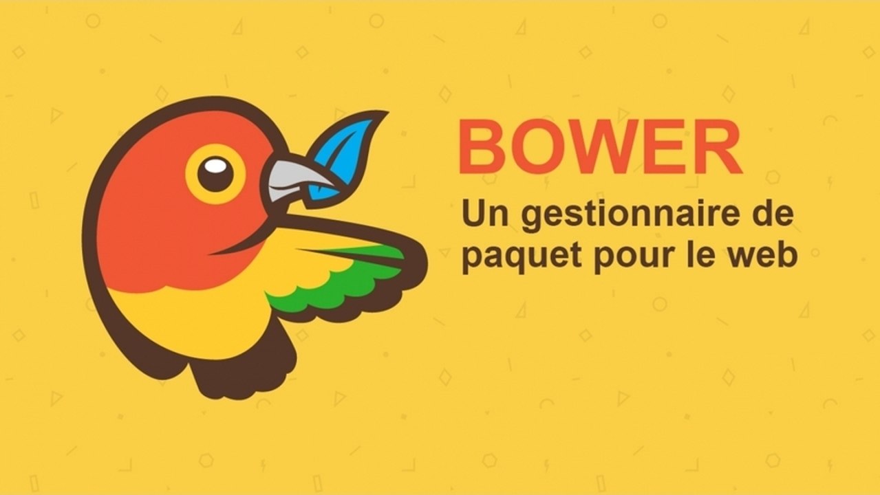 Tutoriel Javascript : Bower