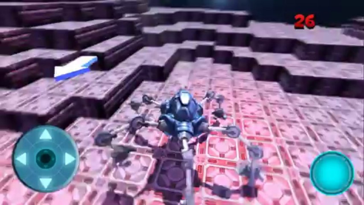 moon parking spider robot
