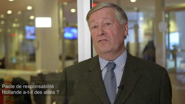 Pacte de responsabilité : François Hollande n'a pas d'alliés