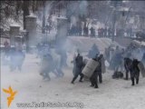 La capitale ukrainienne secouée par des affrontements violents - 22/01