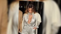 Kim Kardashian muestra sus curvas en la Semana de Moda en Paris