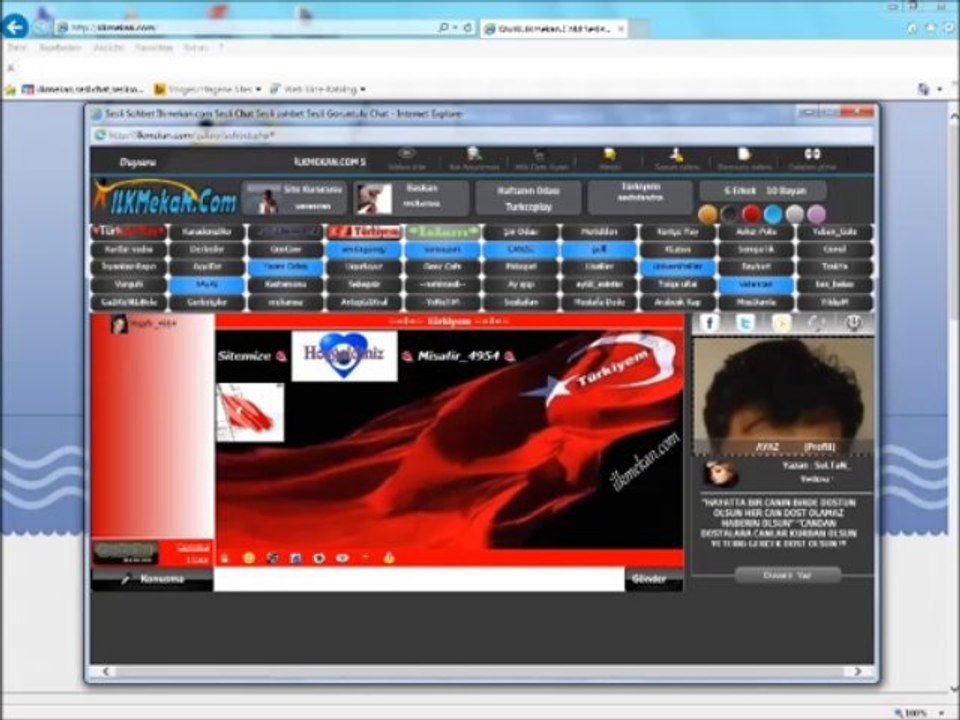 İlkMekan.Com - İlk Defa Sesli Sitelere Girenler Takip Edin Sesli Siteler Sesli Sohbet Sesli Chat