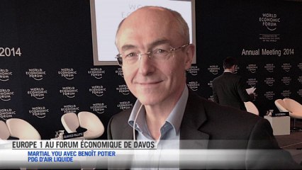 Davos 2014 : "la France n'est pas une cause perdue"