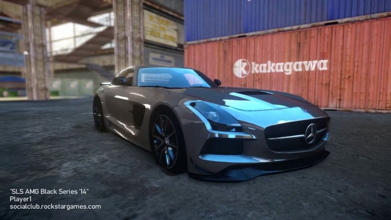 GTA IV HD1080p Mercedes-Benz SLS AMG Black Series '14