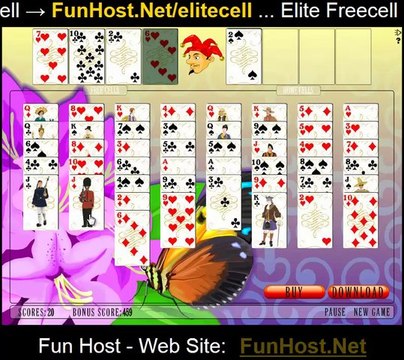 Jouer à Elite freecell - Jeu vidéo gratuit