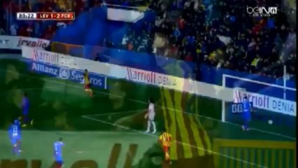 Levante - FC Barcelona 1:4 All Goals (22.01.2014)