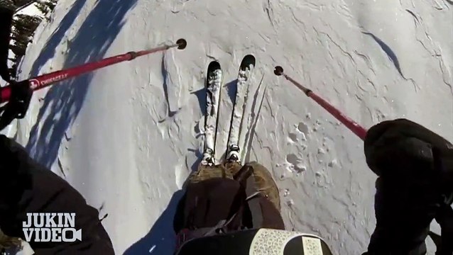 What Causes An Avalanche | Skier Survives Snow Fall