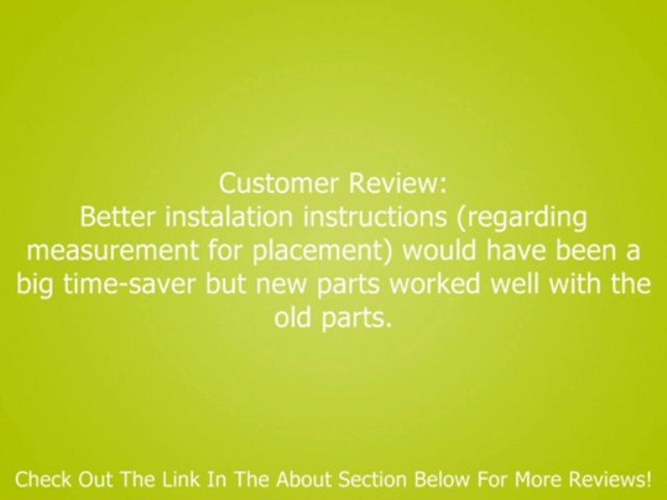 Prime-Line Products R 7137 Drawer Track Monorail Kit, Metal Review