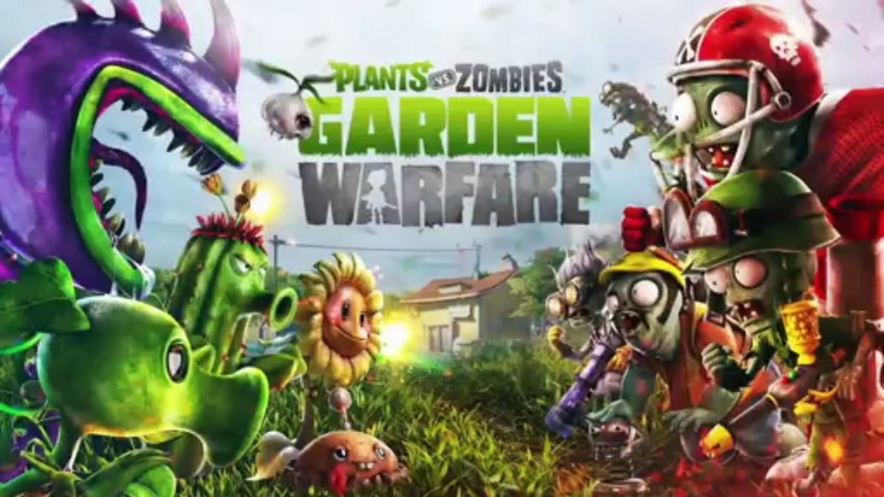 Plants Vs Zombies Garden Warfare 4 Player Co Op Gameplay With