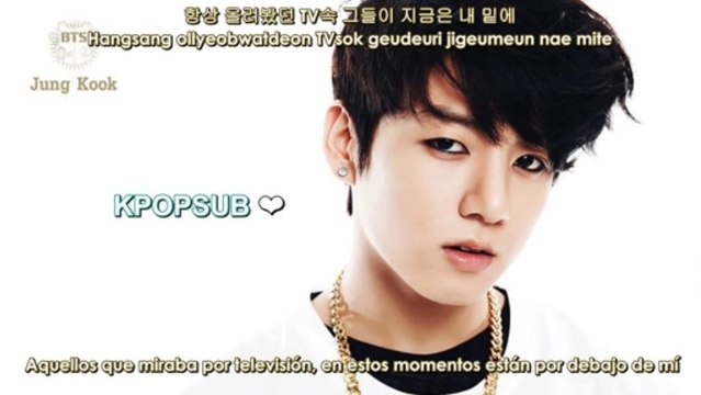 BTS- Born Singer (Sub.español + Hangul + Rom.)
