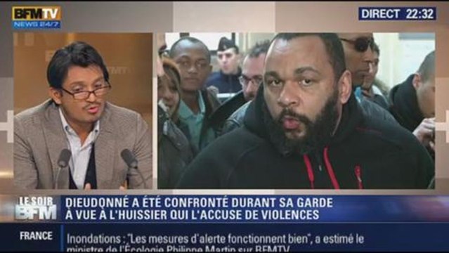 Le Soir BFM: Dieudonné à nouveau en garde à vue - 22/01 1/4