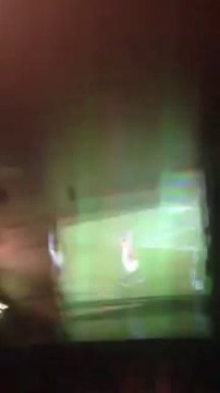 Rafael Penalty miss. Sunderland vs Man United, Capital One Cup Semi Final. London Number One City Road Sports Bar