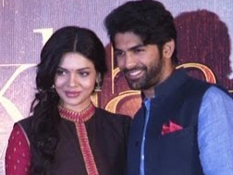 Sara Loren And Taaha Shah Launch Film Barkha