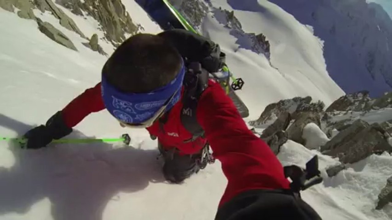 couloir de la table ski HD