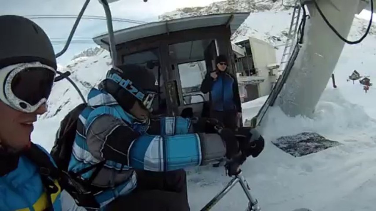 Snow scoot - Alpe d'huez - 2014 - Bitch !