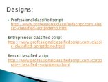 Classified script, PHP classified script