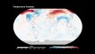 Plus de cent ans de réchauffement climatique en une vidéo