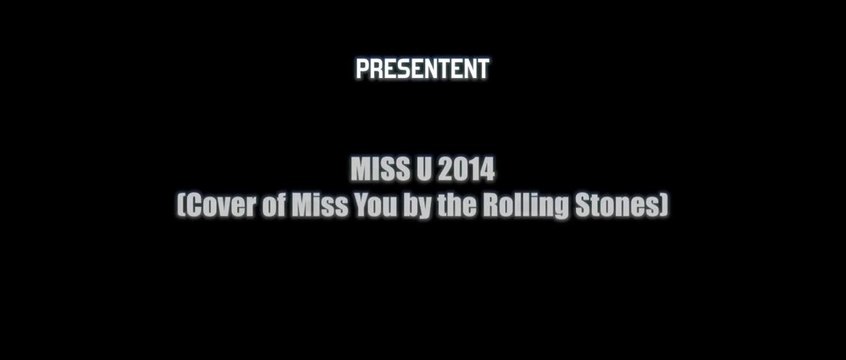 DésLissesDeProd #DLDP# PRESENTENT YAN (Cover of Miss You by the Rolling Stones)