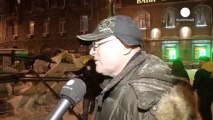 Kiev'de göstericilerle polis arasında gergin bekleyiş