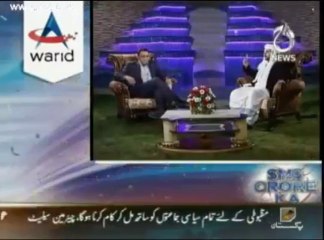 Uzair Baloch In Hot Seat Program