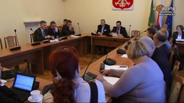 XXXVI Sesja Rady Powiatu Ostrów Mazowiecka 16.01.2014