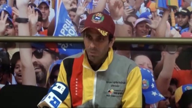 Capriles no renuncia a sus reclamos pero cree que Venezuela está en otra etapa