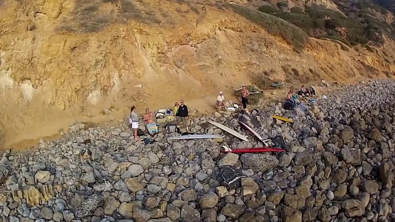 Drone Attacked by Lunada Bay Surfer