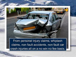 Personal Injury  & Whiplash Claims