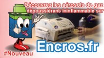 Découvrez les aérosols de gaz dépoussiérant multiposition et ininflammable sur Encros.fr