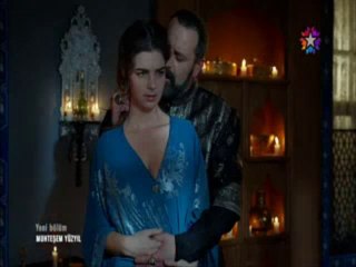 Mihrimah Sultan ile Rüstem Paşa dudak dudağa