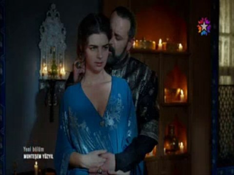 Mihrimah Sultan ile Rüstem Paşa dudak dudağa