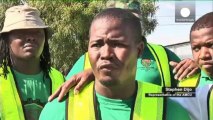 Güney Afrika'da maden işçileri greve gitti