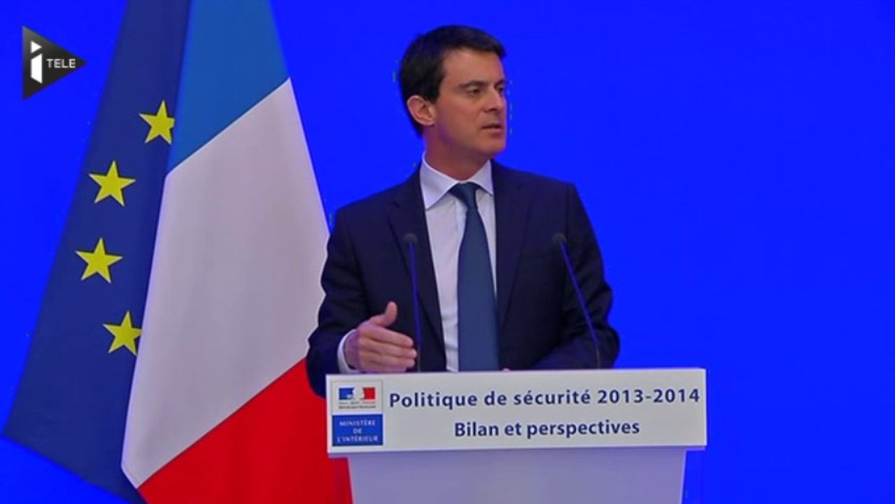 M. Valls défend son bilan contre la délinquance