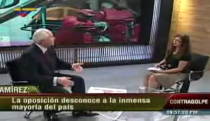 (Vídeo) Contragolpe del día Martes 07 de Enero, 2014 Rafael Ramírez (4/5)
