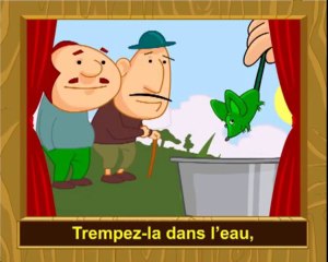 Une souris verte