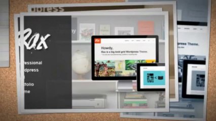 Rax Professional Portfolio Grid Wordpress Theme Download