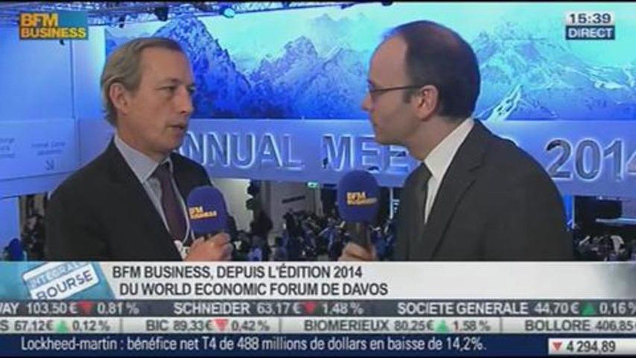 Les messages de Pierre Moscovici: Olivier Marchal, dans Intégrale Bourse – 23/01