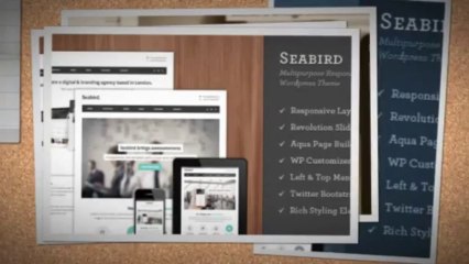 Seabird Multipurpose Responsive WordPress Theme Download