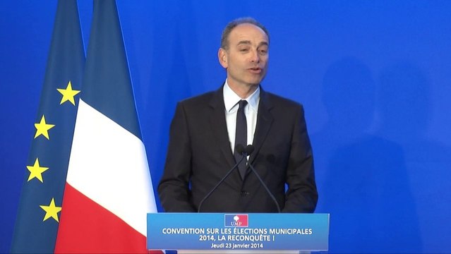 Convention sur les municipales - Jean-François Copé