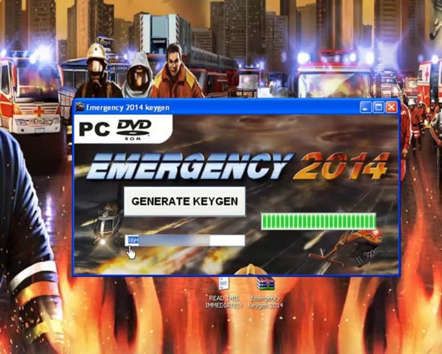 Emergency 2014 keygen generator